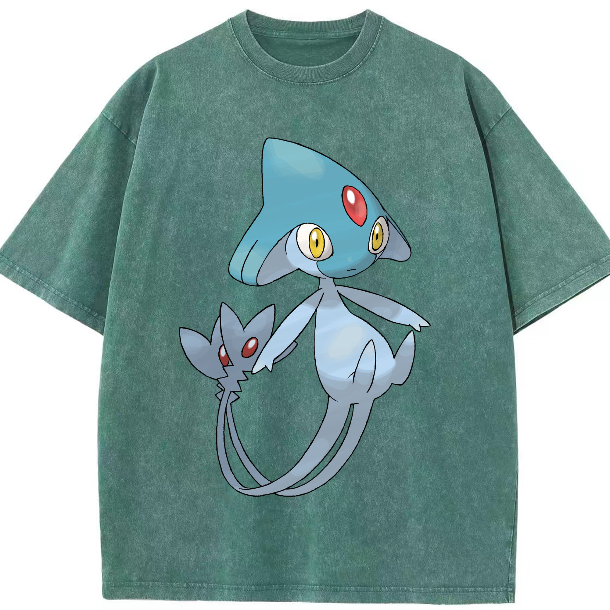 （画像用） ポケットモンスター Pokémon 綿100% ヴィンテージ風 半袖Tシャツ（フロントプリント）